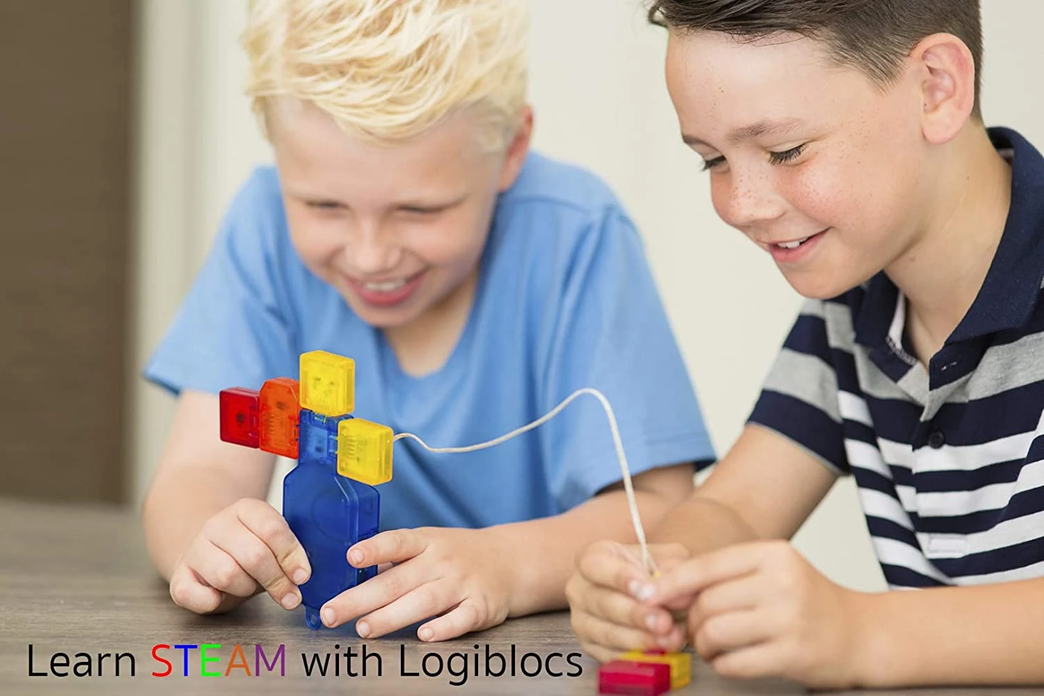 Toysmith 4M Logiblocs E-Building Blocks System Smart Circuits Kit 6 Toysmith 4M Logiblocs E-Building Blocks System Smart Circuits Kit - Image 4