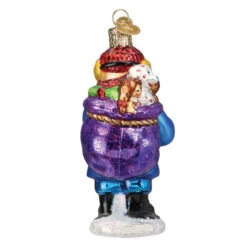 Yukon Cornelius Glass Ornament -Country Christmas Loft penwwmuoef5njor8c1bx