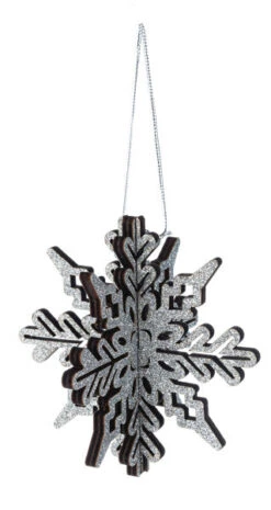 Wooden Snowflake Ornament - -Country Christmas Loft ppkcrmr2ipz06rftx0bg
