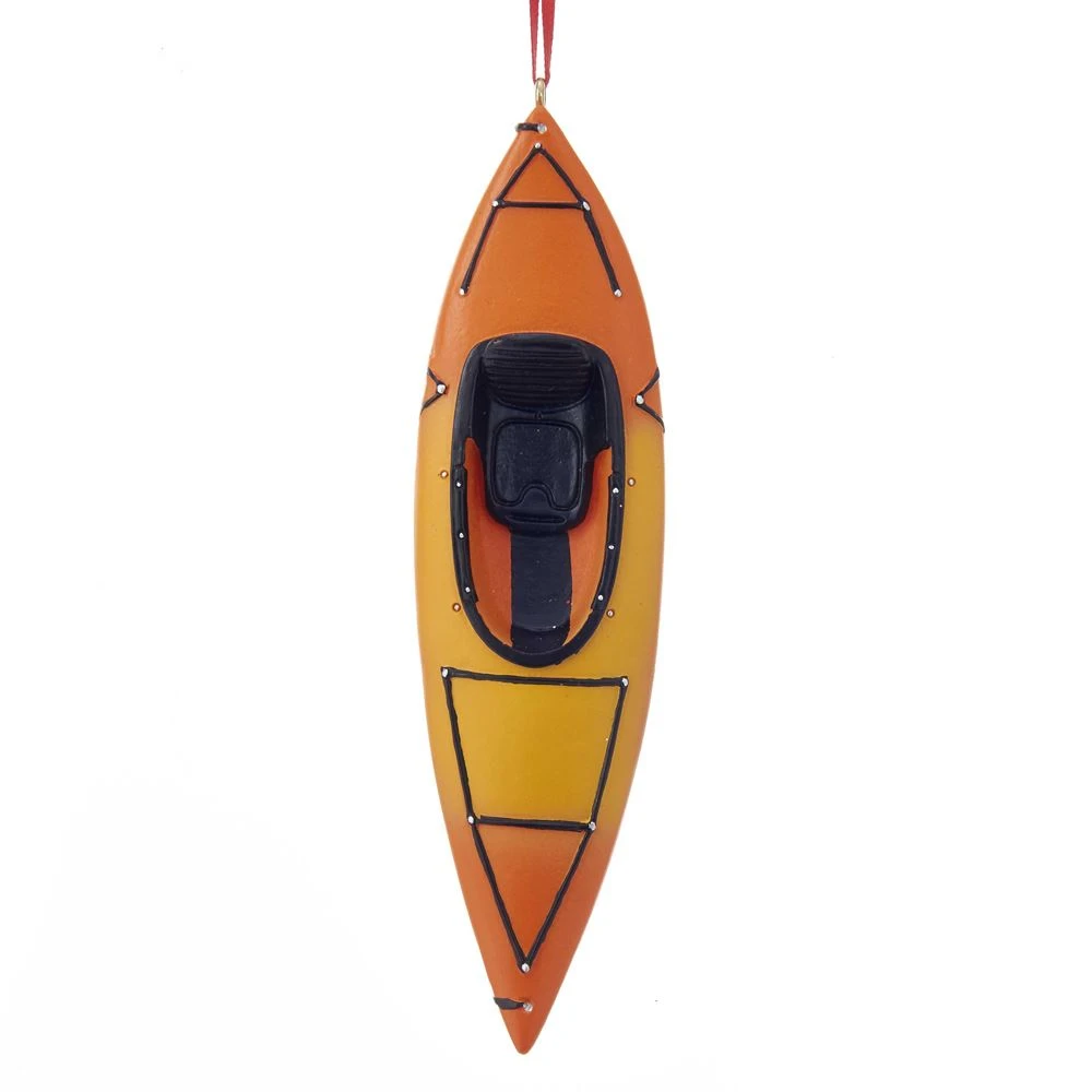 Kurt Adler 5" Resin Kayak Ornament 3 Kurt Adler 5" Resin Kayak Ornament