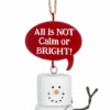 Toasted S'mores Pun Ornament - All Is NOT Calm Or Bright -Country Christmas Loft pvh08zzwmyonhhba9pxd