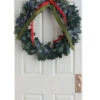 10 Inch Door With Wreath Ornament White 2 10 Inch Door With Wreath Ornament White -Country Christmas Loft pzgykrezigznz39lvqdm