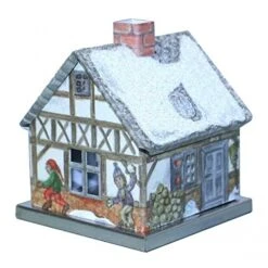 Kurt Adler Knox Metal Incense Smoker House - Yellow House -Country Christmas Loft q4cahw1em5xjiajqtppw