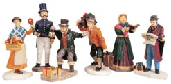 Lemax Townsfolk - Set Of 6 People 10 Lemax Townsfolk - Set Of 6 People -Country Christmas Loft qbiws5o96stnmoyrdimt