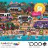 Hawaiian Food Truck Festival 1000 Piece Puzzle -Country Christmas Loft qcmjyedug2nnbiq78fvu