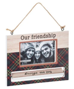 Spinning Frame Ornament - Our Friendship -Country Christmas Loft qgxfdkvlbavjl9qw3ne5