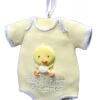 Roman Baby's First Christmas Onesie Ornament - Yellow - Duck -Country Christmas Loft qha4ymh0nuyeztbflpae