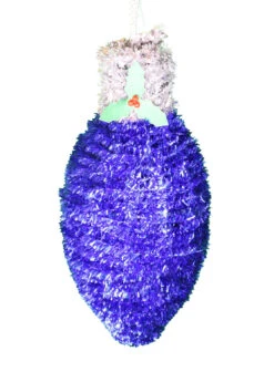 Oversize Tinsel Bulb Ornament - -Country Christmas Loft qknxsiyrkiotpt3mblwf