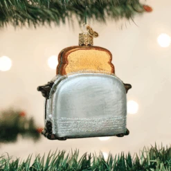 Retro Toaster Glass Ornament -Country Christmas Loft qlulcsxbd6jukew1u0gy