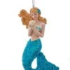 Kurt Adler Mermaid With Glittered Tail Ornament - Sea Green -Country Christmas Loft qp2h0djvcjbjwcw7kvzi