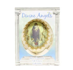 Krebs Divine Angels On Silk 2025 Ornament - Angels Adore Thee