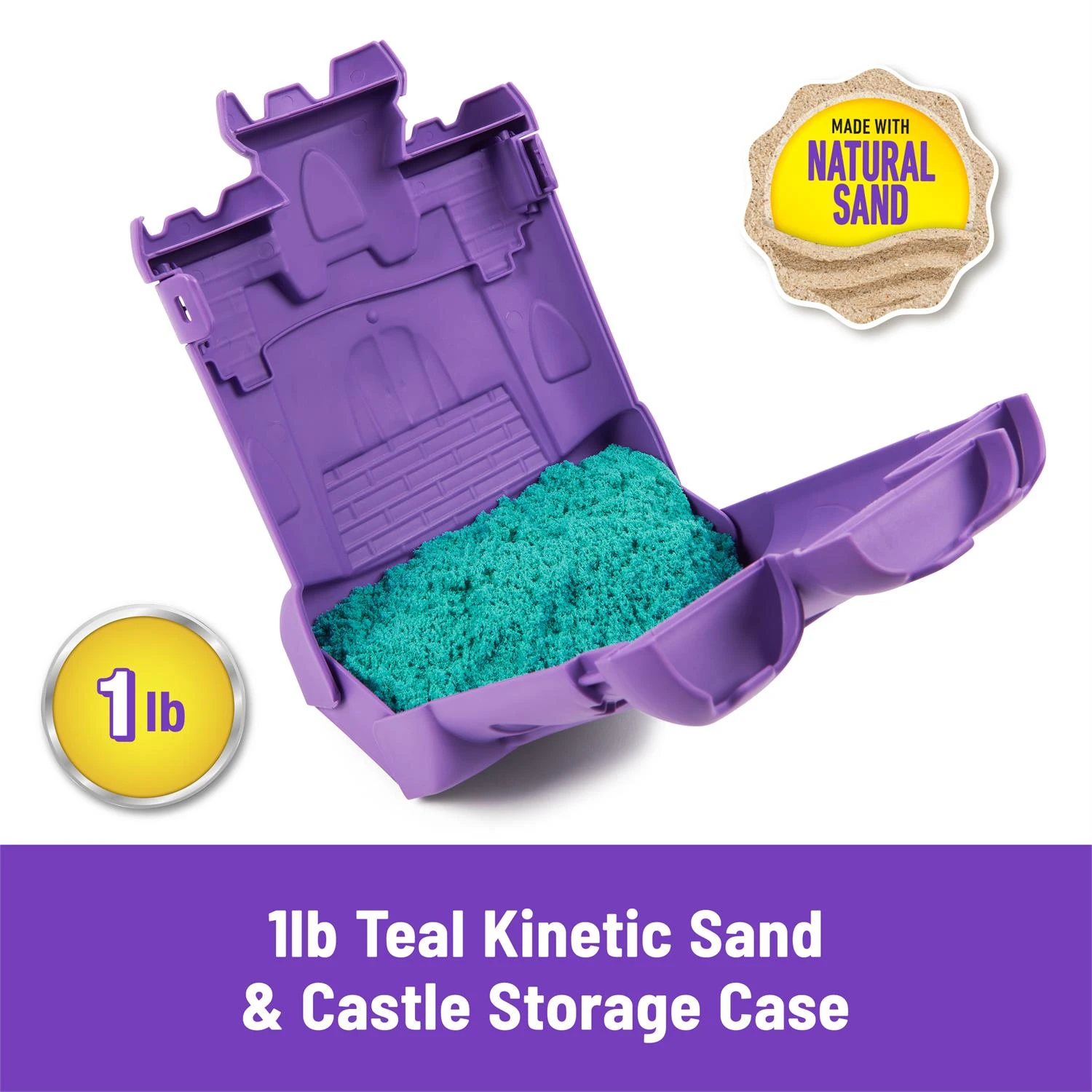 Kinetic Sand Castle Case With Sand 4 Kinetic Sand Castle Case With Sand - Image 2
