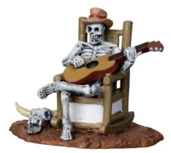Lemax Rocking Chair Skeleton