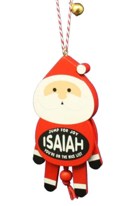 Dancing Wooden Ornament (E - J) - -Country Christmas Loft rbi0eta2ianu8sfznp9o