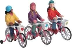 Lemax Bike Ride - Set Of 3 -Country Christmas Loft rcwhb43kvzxvczbd0ylv