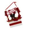 Kurt Adler Dog Kisses - Kissing Booth Ornament - Rottweiler