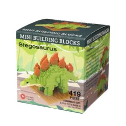 Mini Building Blocks - Stegosaurus -Country Christmas Loft rqxeapd1rhmwhfk56ibm
