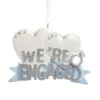 Kurt Adler Hearts Ornament - "We're Engaged" -Country Christmas Loft rvhvgnurtnigucwnezfh