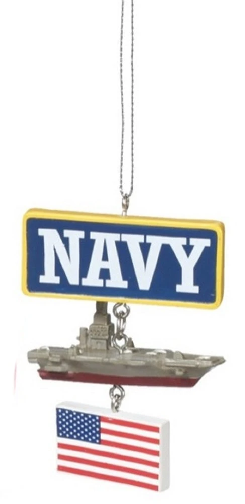 Military Vehicle Ornament - Navy 3 Military Vehicle Ornament - Navy