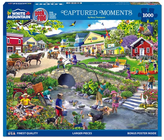 Captured Moments Seek And Find - 1000 Piece Jigsaw Puzzle 3 Captured Moments Seek And Find - 1000 Piece Jigsaw Puzzle