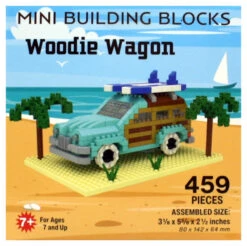 Mini Building Blocks - Woodie Wagon