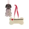 Kurt Adler I Love My German Shorthaired Pointer With Dog Bone Ornaments -Country Christmas Loft snkumwzlthbn78ezrnbu