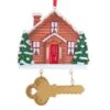 Kurt Adler House With Key - New Home Ornament -Country Christmas Loft snpn9pjhvar8y2v0kl9l