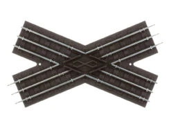 Lionel O-Scale O27 Tubular Crossover Track - 45° -Country Christmas Loft ssclkisfdsvgndzrfl2r