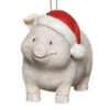 Roman Pudgy Pig Ornament -Country Christmas Loft stmvrfywxj49belzbter