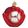 Braves Baseball Mitt Ornament -Country Christmas Loft stutren5d4fxlnyxtdvo