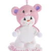 Kurt Adler Baby's 1st Christmas Snow Bear - Pink -Country Christmas Loft suyymkbf5hgqkig1tmfr