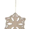 Laser Cut Wood Snowflake Ornament - Style 3 -Country Christmas Loft sw2sohoh4e18mwhcnamf