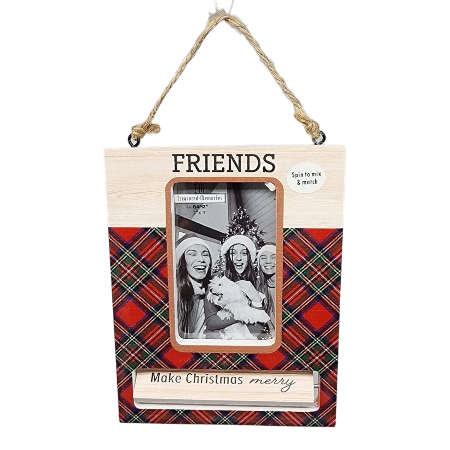 Spinning Frame Ornament - Friends 4 Spinning Frame Ornament - Friends - Image 2
