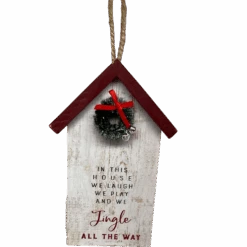 Jingle All The Way Wooden Ornament -Country Christmas Loft t0bwwke7nkecsoakb3mw