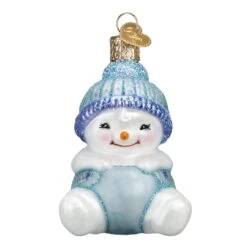 Snow Baby Boy Ornament -Country Christmas Loft t7s076ion8ootxv6xrtm
