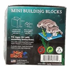 Mini Building Blocks - West Indian Manatee -Country Christmas Loft ta1grgtpmcutqbosl5kv