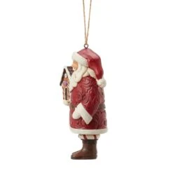Gingerbread Santa Ornament -Country Christmas Loft tceeivjkk0s5pbg7g4rq