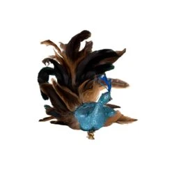 Kurt Adler Decorative Feather Peacock With Clip - 18 Inch -Country Christmas Loft tffvukbv0wfvuvqlb6vm