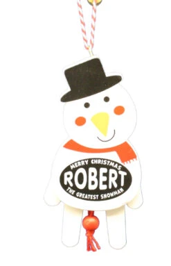 Dancing Wooden Ornament (L - Z) - -Country Christmas Loft tgf61l7iov3awk19meft