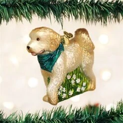 Doodle Dog Ornament -Country Christmas Loft tiqkztqnvbqwu8ofkwht
