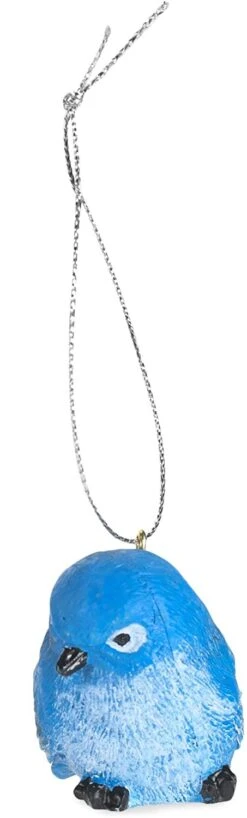 Roman Bluebird Of Happiness Ornament - Tail Up -Country Christmas Loft tn3ffexdzskogv0prh0k