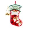 Kurt Adler Puppy's First Christmas - Stocking Ornament -Country Christmas Loft tpfa2okmrafaiirgibaz