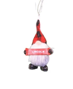 Personalized Gnome Ornament (Letters J-P) - Luke -Country Christmas Loft tuuw67swbaxuh9qdug1p