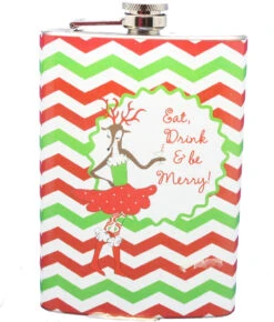 Reindeer Flask - Striped