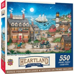 Heartland - Starry Starry Night 550 Piece Puzzle