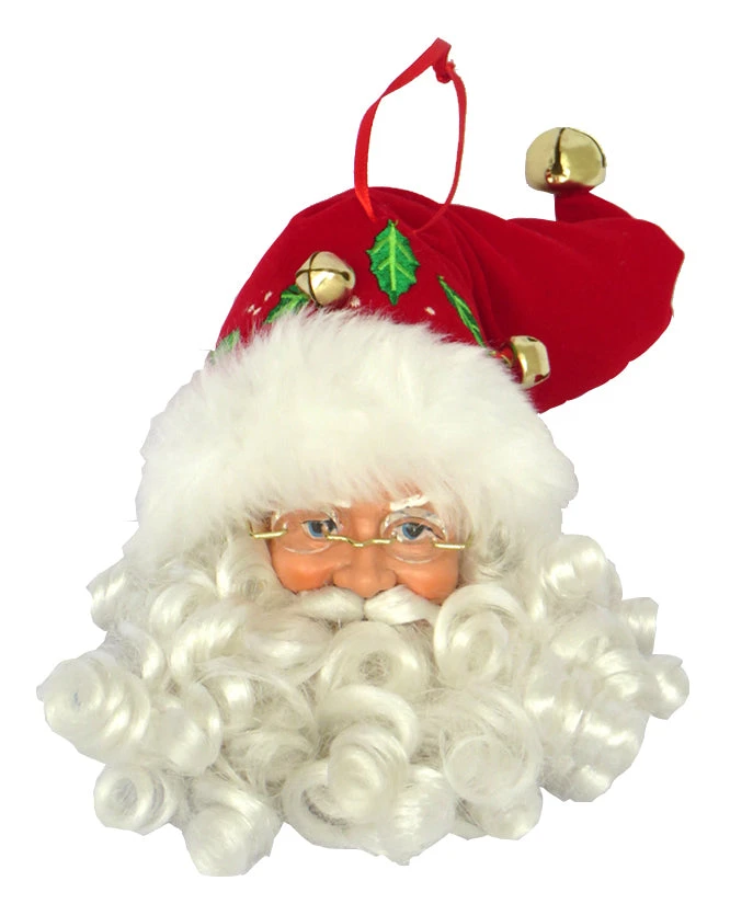 Merry Christmas Claus Ornament 3 Merry Christmas Claus Ornament