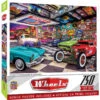 Wheels - Collector's Garage 750 Piece Puzzle -Country Christmas Loft untpcu80psinmxecx731
