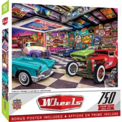 Wheels - Collector's Garage 750 Piece Puzzle