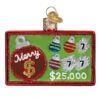 Merry Scratch Ticket Ornament -Country Christmas Loft upogoa87vvotzbxs8y0u