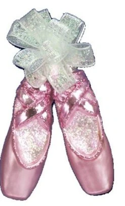 Pair Of Ballet Slippers Ornament 9 Pair Of Ballet Slippers Ornament -Country Christmas Loft uslqypvwumbsg7uoan21